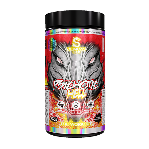 Pré Treino Psichotic Hell 300g - Demons Lab