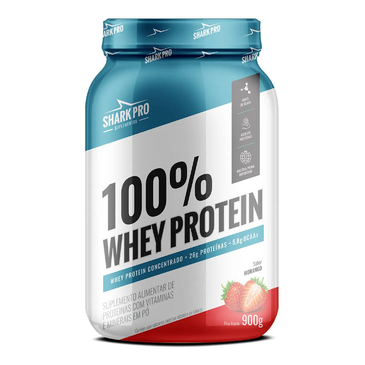 100% Whey Protein Pote 900g - Shark Pro