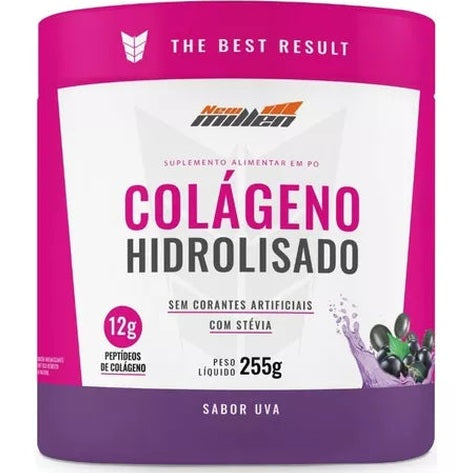 Colágeno Hidrolisado Em Pó 255g - New Millen -