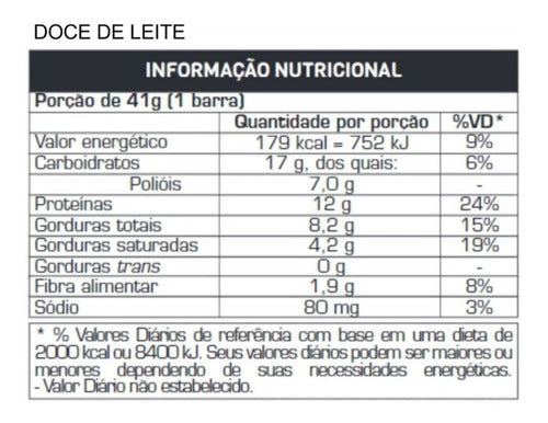 Barrinha Top Whey Bar Performance Cx 12 Uni - Max Titanium