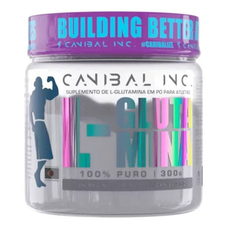L Glutamina 300g (rendimento 60 doses) - Canibal