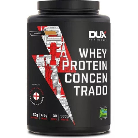Whey Protein Concentrado Pote 900g - Dux Nutrition