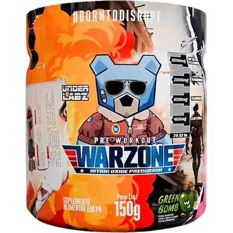 WARZONE 150G - Pré Treino - Under labz