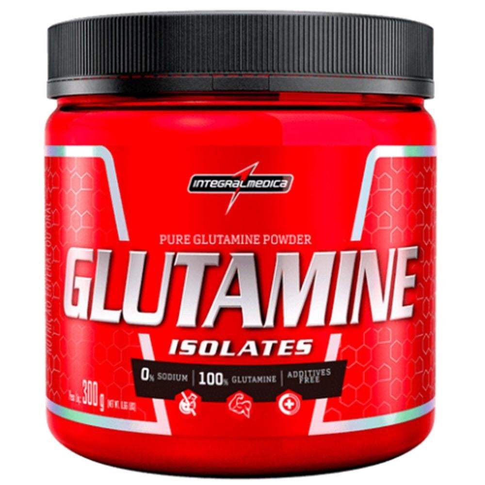 Glutamina Isolate 300G - Integralmédica - Natural
