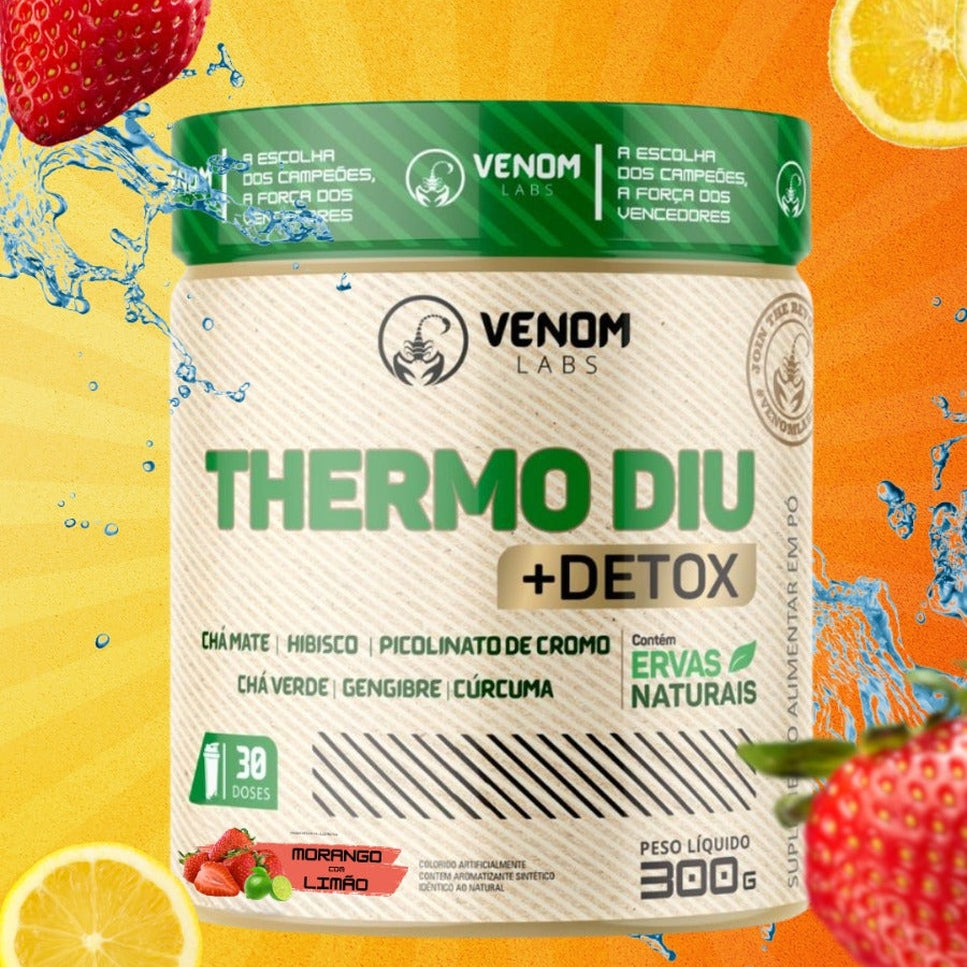 Thermo Diu + DETOX 300g (Termogênico + Diurético + Detox) Venom Labs
