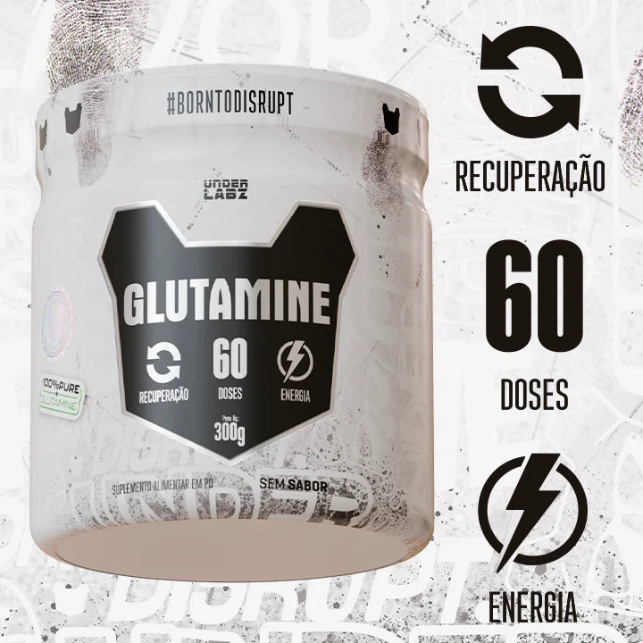 GLUTAMINA BORNTODISRUPT 300G (60 doses) - Under Labz