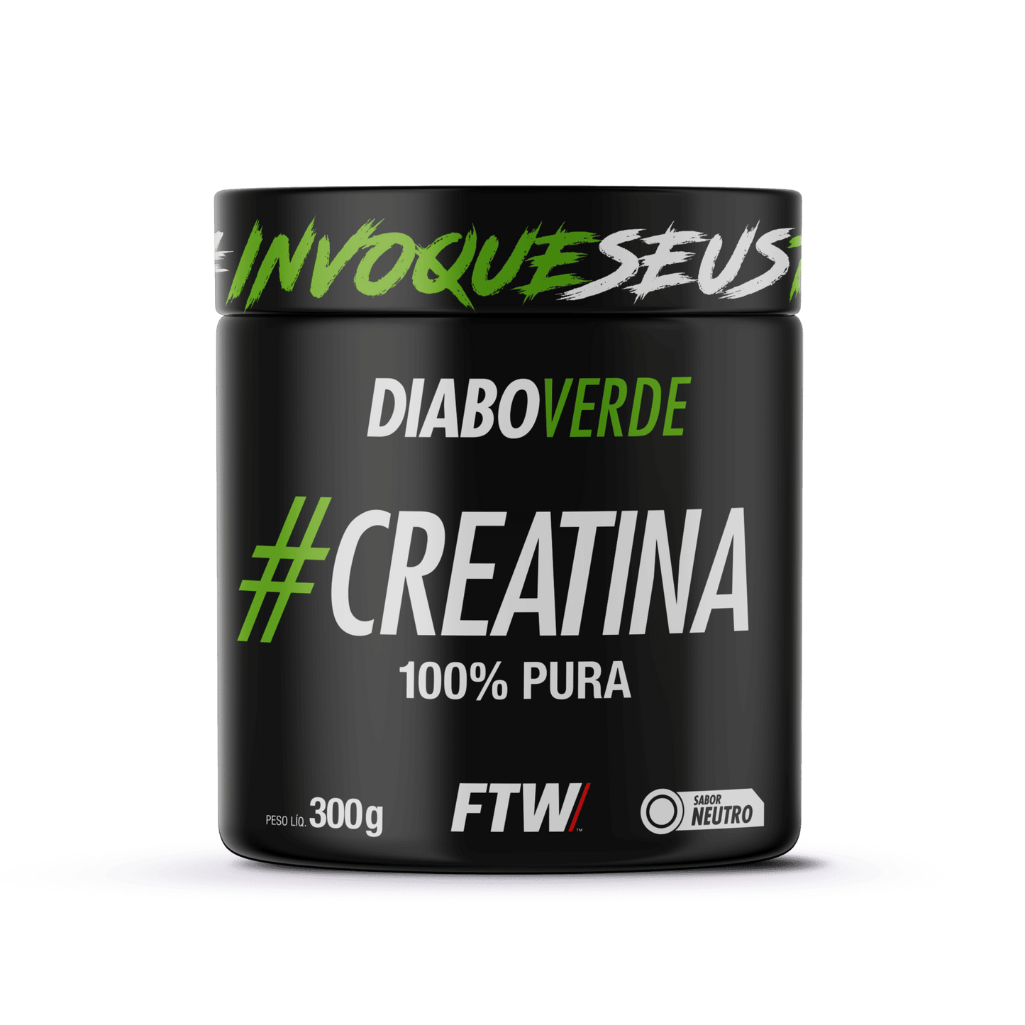 DIABO VERDE CREATINA 300G 100% PURA - FTW