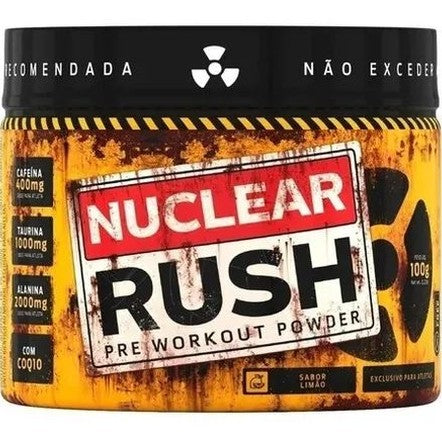 Nuclear Rush 100g Pré Treino com 2000mg Beta Alanina - Body Action