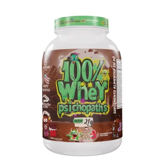 100% WHEY PSICHOPATHS 900G - DEMONS LAB