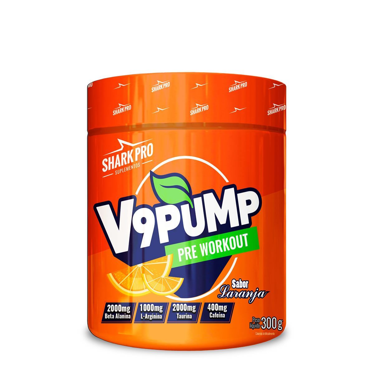 V9-pump - Pré Treino 300g (30 doses) - Shark Pro