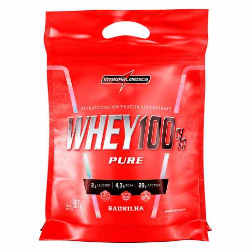 Whey 100% Pure Refil 900g - Integralmedica