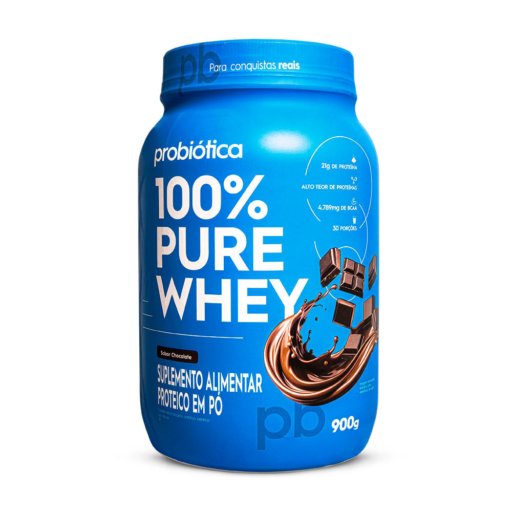 Whey Protein 100% Pure Whey 900g POTE - Probiótica
