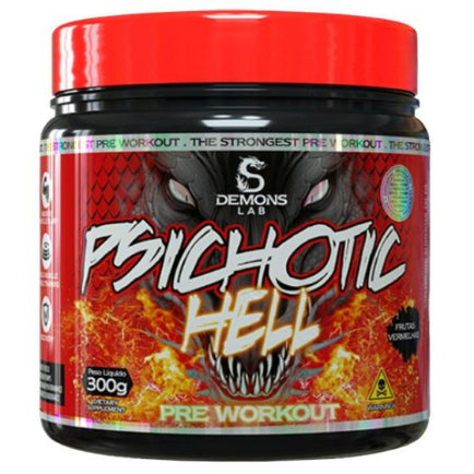 Pré Treino Psichotic Hell 300g - Demons Lab