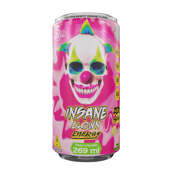 PRÉ TREINO INSANE CLOWN ENERGY 269ml  - DEMONS LAB