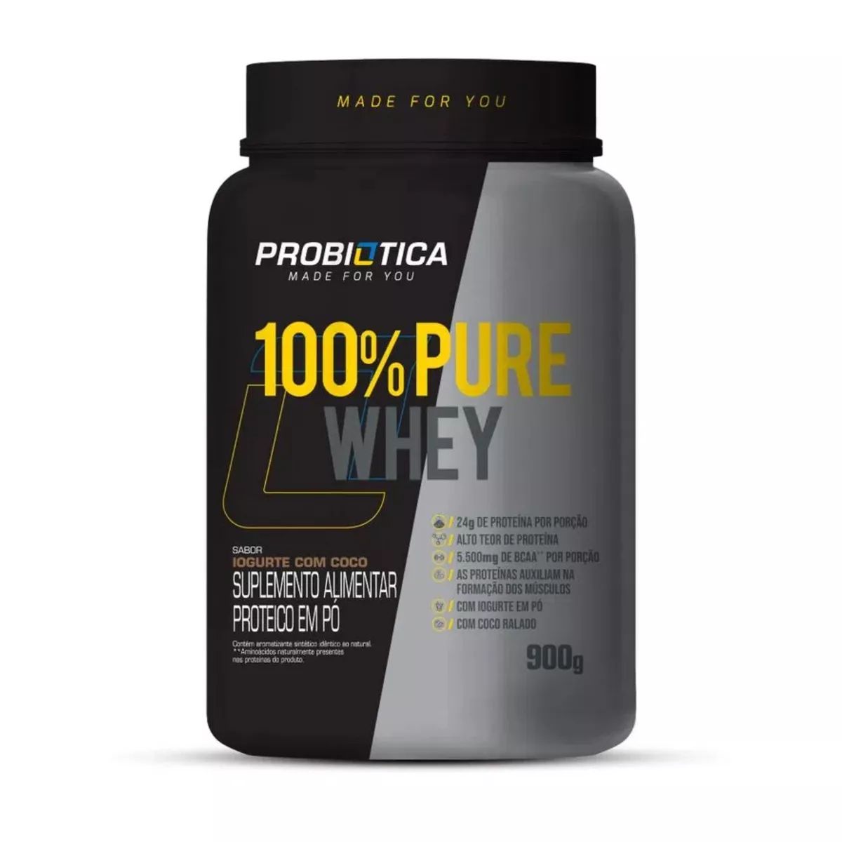 Whey Protein 100% Pure Whey 900g POTE - Probiótica