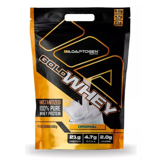Gold Whey Refil (100% concentrada) Adaptogen Science 900g
