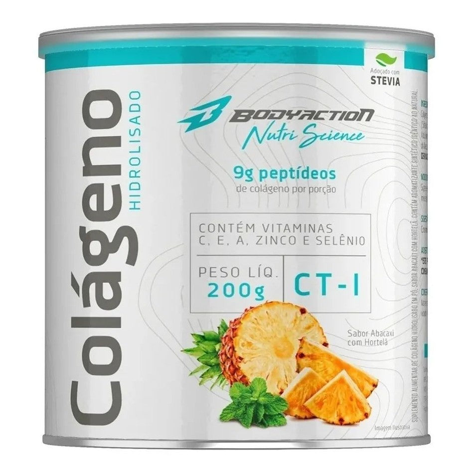Colágeno hidrolisado VERISOL + ct-1 (ácido hialurônico) 200g 20 DOSES - Body Action