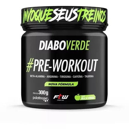 Diabo Verde Insano - Pré Treino -  300G Ftw