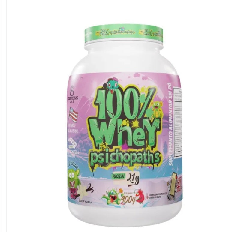 100% WHEY PSICHOPATHS 900G - DEMONS LAB
