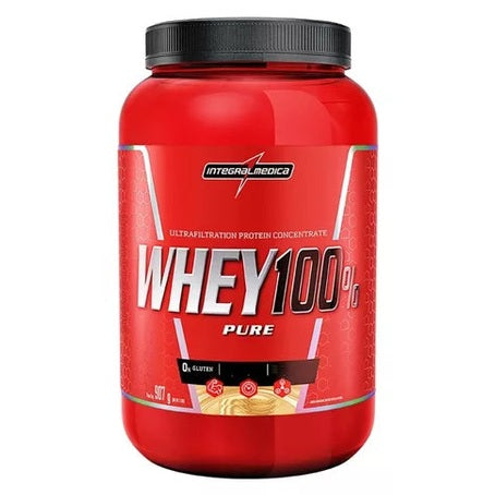 Whey 100% Pure Pote 900g  - Integralmedica