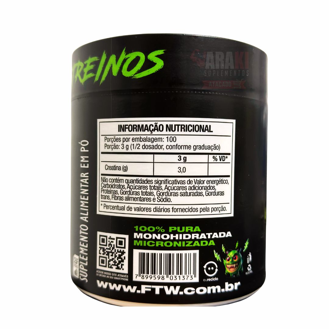DIABO VERDE CREATINA 300G 100% PURA - FTW