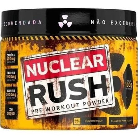 Nuclear Rush 100g Pré Treino com 2000mg Beta Alanina - Body Action