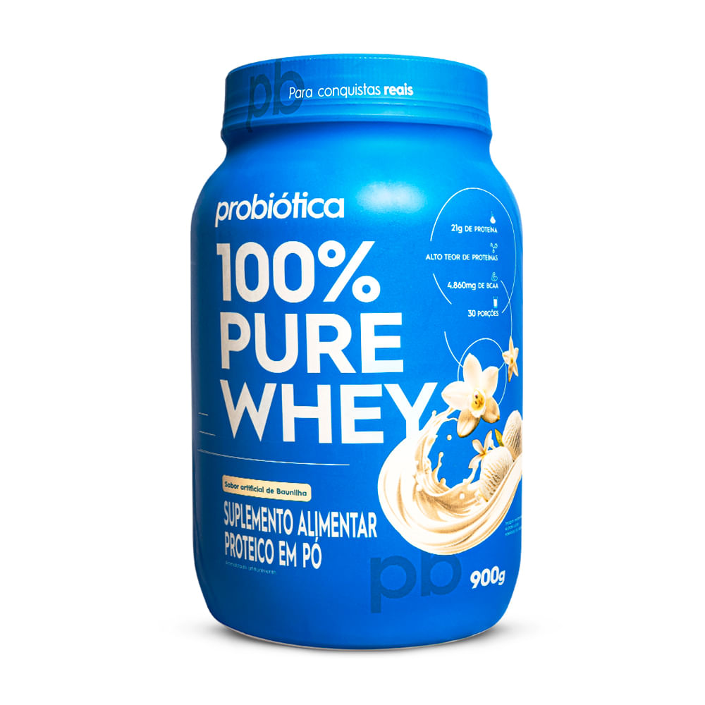 Whey Protein 100% Pure Whey 900g POTE - Probiótica